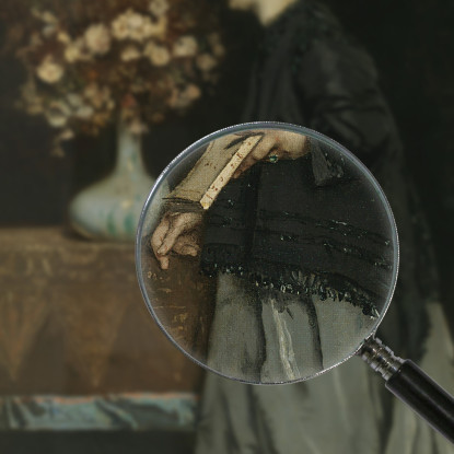 Fiori Autunnali Alfred Stevens stal12 quadro stampato su tela