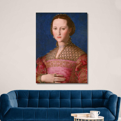 Eleonora Di Toledo Agnolo Bronzino abz6 quadro stampato su tela