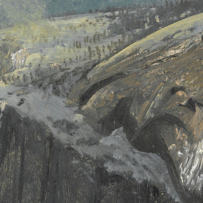 Sopra Il Limite Del Bosco Albert Bierstadt abr2 quadro stampato su tela