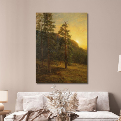 Sequoie Della California Albert Bierstadt abr11 quadro stampato su tela
