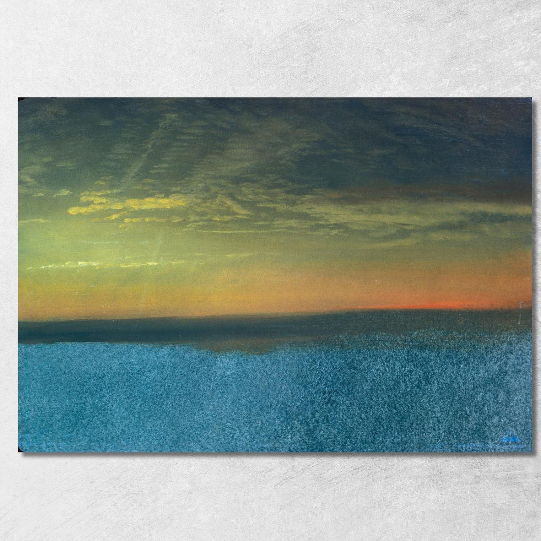 Studio Delle Nuvole Con Il Tramonto Albert Bierstadt abr17 quadro stampato su tela