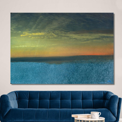 Studio Delle Nuvole Con Il Tramonto Albert Bierstadt abr17 quadro stampato su tela