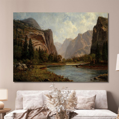 Porte Dello Yosemite Albert Bierstadt abr26 quadro stampato su tela