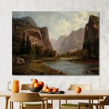 Porte Dello Yosemite Albert Bierstadt abr26 quadro stampato su tela