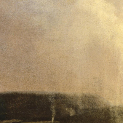 Geyser A Yellowstone Albert Bierstadt abr27 quadro stampato su tela