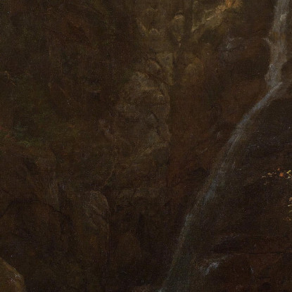 Cascate Di Glen Ellis Albert Bierstadt abr29 quadro stampato su tela