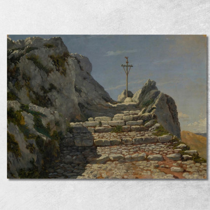 Paesaggio 2 Albert Bierstadt abr47 quadro stampato su tela