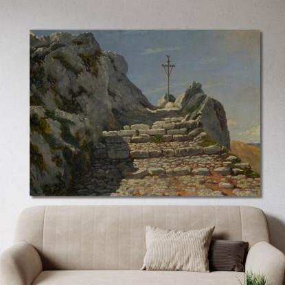 Paesaggio 2 Albert Bierstadt abr47 quadro stampato su tela