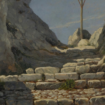 Paesaggio 2 Albert Bierstadt abr47 quadro stampato su tela