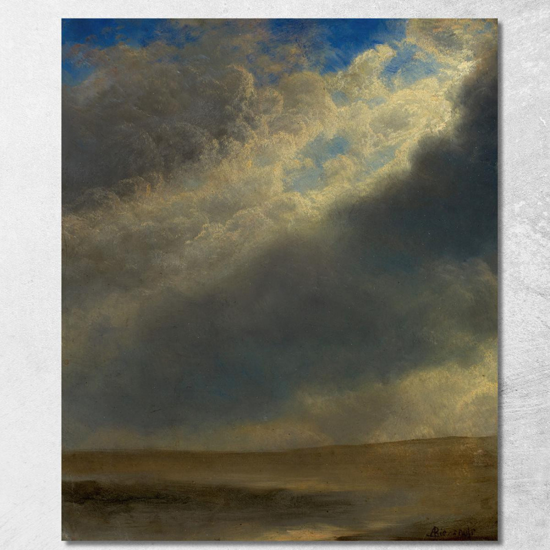 Paesaggio 3 Albert Bierstadt abr48 quadro stampato su tela