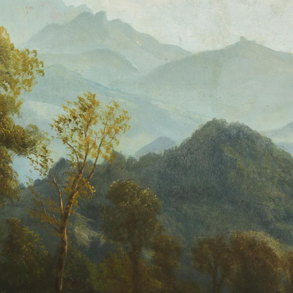 Lucerna Svizzera Albert Bierstadt abr56 quadro stampato su tela