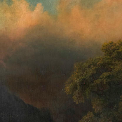 Monte Adams Washington Albert Bierstadt abr59 quadro stampato su tela