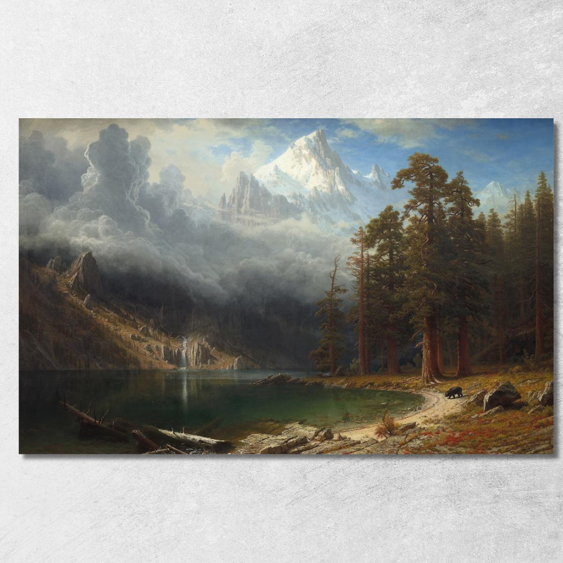 Monte Corcoran Albert Bierstadt abr60 quadro stampato su tela