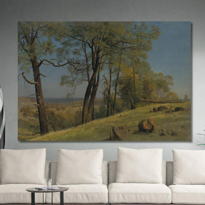 Contea Di Rockland California Albert Bierstadt abr82 quadro stampato su tela