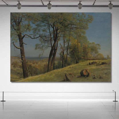 Contea Di Rockland California Albert Bierstadt abr82 quadro stampato su tela