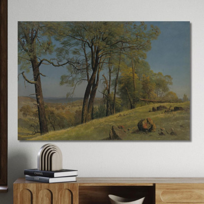 Contea Di Rockland California Albert Bierstadt abr82 quadro stampato su tela