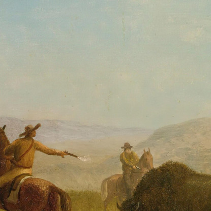 Il Selvaggio West Albert Bierstadt abr113 quadro stampato su tela