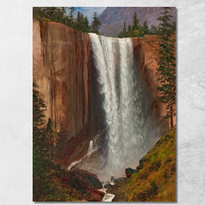 Autunno Primaverile Albert Bierstadt abr124 quadro stampato su tela