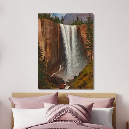 Autunno Primaverile Albert Bierstadt abr124 quadro stampato su tela