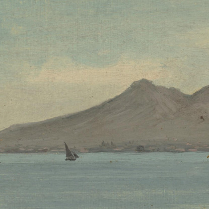 Vesuvio Albert Bierstadt abr125 quadro stampato su tela