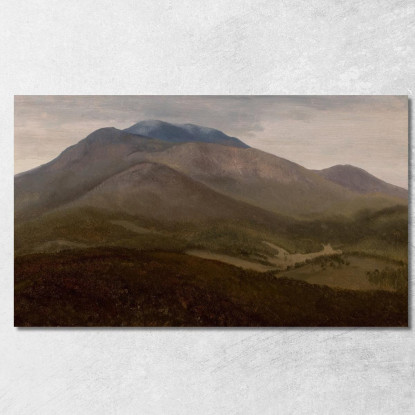 Montagne Bianche Del New Hampshire Albert Bierstadt abr130 quadro stampato su tela