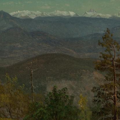 Yosemite Valley California Albert Bierstadt abr137 quadro stampato su tela