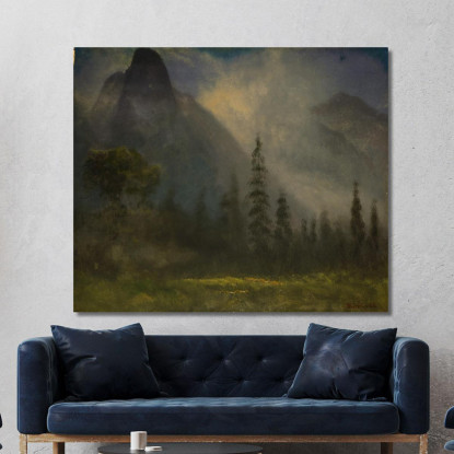 Valle Dello Yosemite Albert Bierstadt abr139 quadro stampato su tela