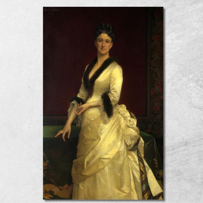 Catharine Lorillard Wolfe Alexandre Cabanel acb6 quadro stampato su tela
