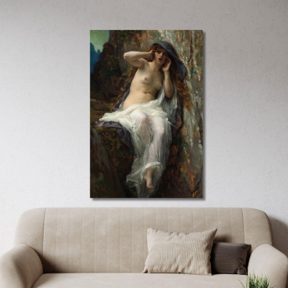 Eco Alexandre Cabanel acb10 quadro stampato su tela