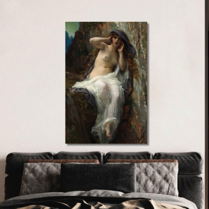 Eco Alexandre Cabanel acb10 quadro stampato su tela