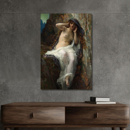 Eco Alexandre Cabanel acb10 quadro stampato su tela