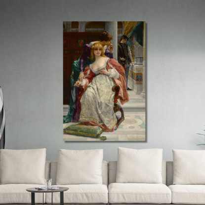 Bella Porzia Alexandre Cabanel acb15 quadro stampato su tela