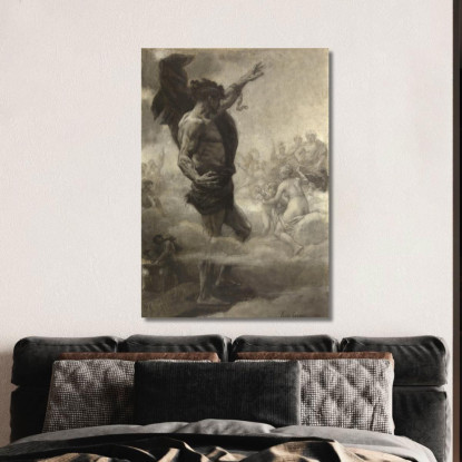 Il Titano Alexandre Cabanel acb17 quadro stampato su tela