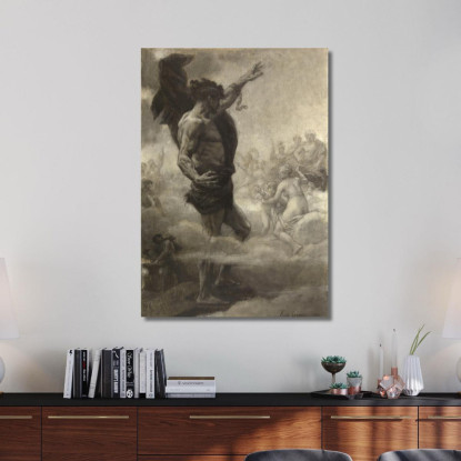 Il Titano Alexandre Cabanel acb17 quadro stampato su tela