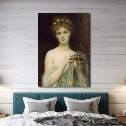 Pandora Alexandre Cabanel acb24 quadro stampato su tela