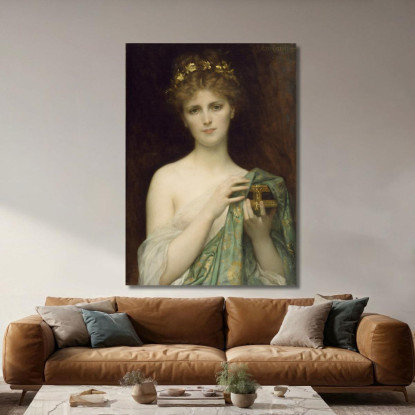 Pandora Alexandre Cabanel acb24 quadro stampato su tela