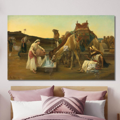 Rebecca Ed Eliezer Alexandre Cabanel acb39 quadro stampato su tela