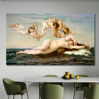 La Nascita Di Venere Alexandre Cabanel acb45 quadro stampato su tela
