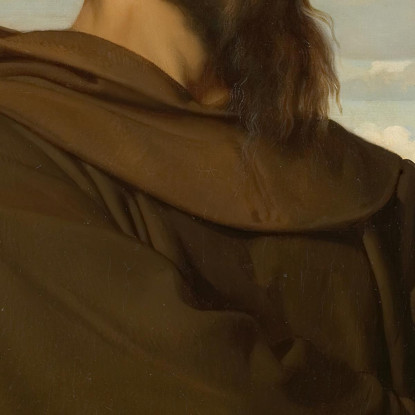 Un Giovane Pensatore Monaco Romano Alexandre Cabanel acb48 quadro stampato su tela