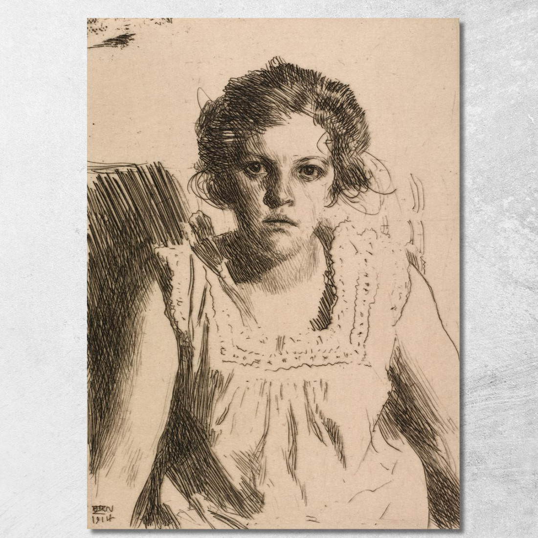Frida Anders Zorn azn20 quadro stampato su tela
