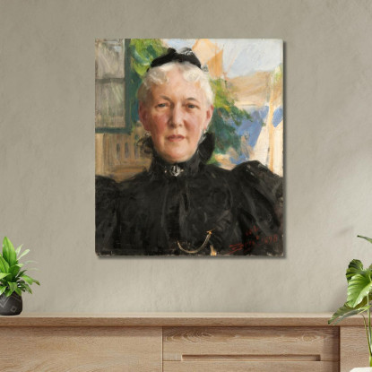Göthilda Fürstenberg Anders Zorn azn30 quadro stampato su tela