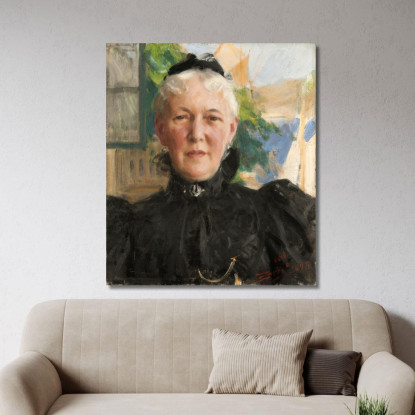 Göthilda Fürstenberg Anders Zorn azn30 quadro stampato su tela