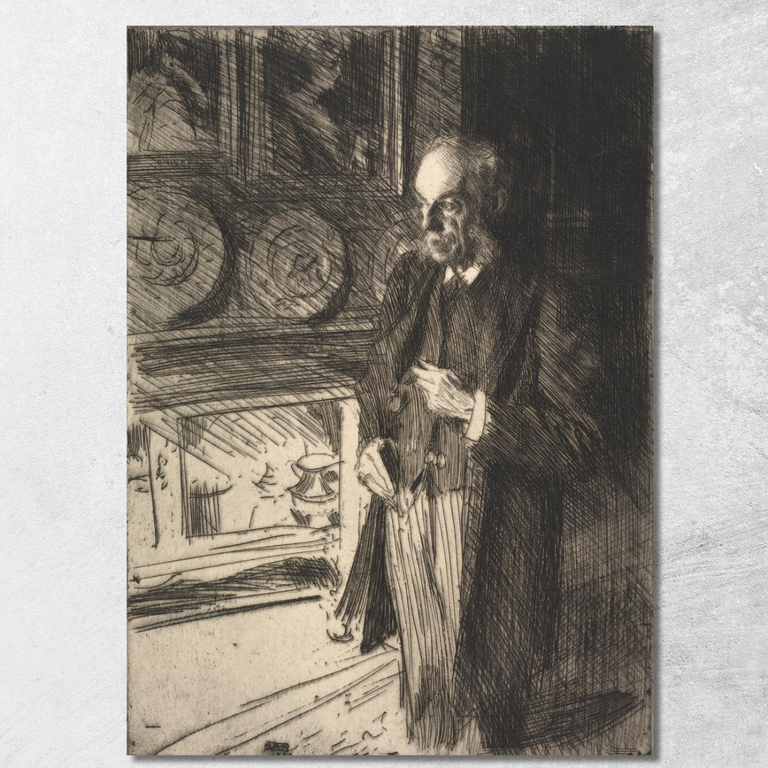 Herny Marquand Anders Zorn azn32 quadro stampato su tela