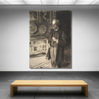 Herny Marquand Anders Zorn azn32 quadro stampato su tela