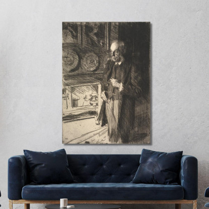 Herny Marquand Anders Zorn azn32 quadro stampato su tela
