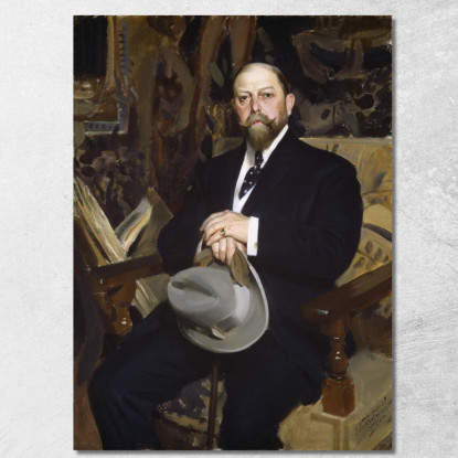 Hugo Reisinger Anders Zorn azn34 quadro stampato su tela