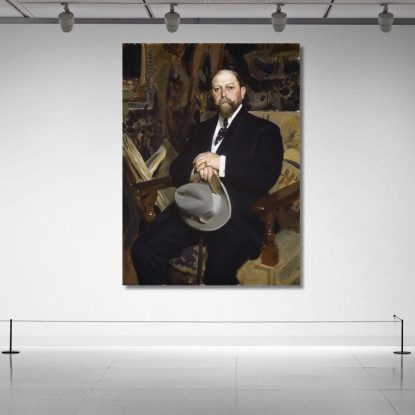 Hugo Reisinger Anders Zorn azn34 quadro stampato su tela