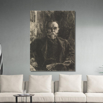 Giovanni Hay Anders Zorn azn38 quadro stampato su tela