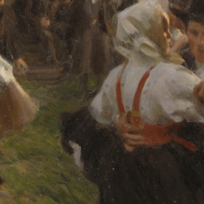 Danza Di Mezza Estate Anders Zorn azn44 quadro stampato su tela