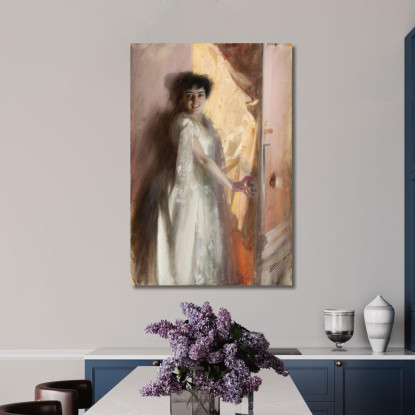 Rosita Mauri Anders Zorn azn65 quadro stampato su tela